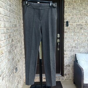 Express Dress Pants Women's Size 6 Gray Career Wear Ankle Slacks Stretch